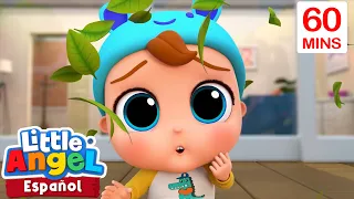 Bebé Juan aprende a estornudar | Canciones Infantiles con Bebé Juan🎵| Little Angel Español