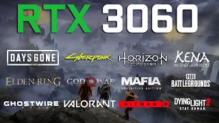 RTX 3060 - Ryzen 5 5600H - Acer Nitro 5 - Test in 12 Games