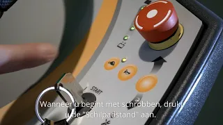 Instructievideo TASKI machines; Hoe gebruik ik de TASKI swingo 4000/5000 schrobzuigmachine?