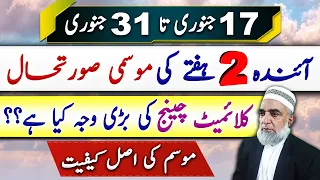 Weather Forecast for Next 14 days (17th - 31st January 2024) || Crop Reformer