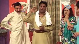 Iftikhar Thakur, Amanat Chan and Abida Baig New Pakistani Stage Drama Full Comedy Clip