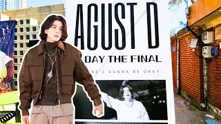 BTS SUGA 'D-DAY THE MOVIE' cafe events near HYBE 💜 Bomnal Cafe, Cafe Kid Moon