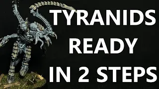 Painting Tyranids in 2 STEPS/Speed Painting Leviathan Box