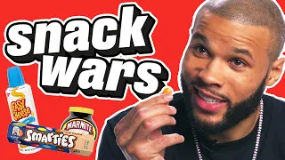 Chris Eubank Jr. Scoffs Junk Food And Tries Prime For The First Time | Snack Wars |  @LADbible TV ​