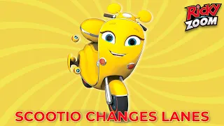 ⚡ Ricky Zoom ⚡| Scootio Changes Lanes | New Compilation | Cartoons for Kids