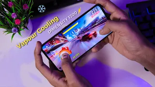 MediaTek Dimensity 1200 is Beast ft.Realme X7 Max Extreme Gaming & Benchmarking With Vapour Cooling