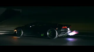 Lamborghini Aventador S Spitting Flames | 4K