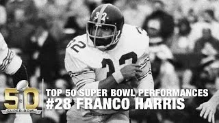#28: Franco Harris Super Bowl IX Highlights | Top 50 Super Bowl Performances