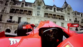 F1 Monaco Onboard Crashes