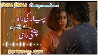 New WhatsApp status/Tanaa Banaa/Pakistani Ost drama songs/Romantic Whatsapp status/ABO official/2021