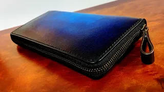 Making / Around Zipper Wallet : Leather Craft PDF Pattern No.9