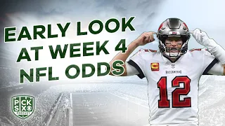 NFL Week 4 EARLY Look at the Lines: Picks, Predictions and Betting Advice