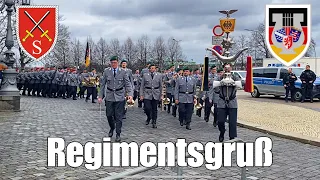 Regimentsgruß (Marsch) Ehrenzug OSH Dresden - Bundeswehr Heeresmusikkorps Kassel