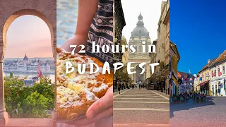 Uncovering the BEST of Budapest in JUST 72 Hours!
