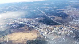 04.04.2024 SU6 Москва (SVO) - Санкт-Петербург (LED) А321 взлет / Moscow - Saint-Petersburg take off