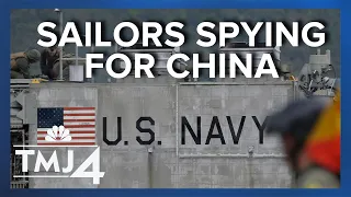 U.S. Navy sailors charged with spying for China