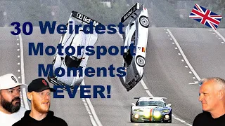 30 Weirdest Motorsport Moments EVER REACTION!! | OFFICE BLOKES REACT!!