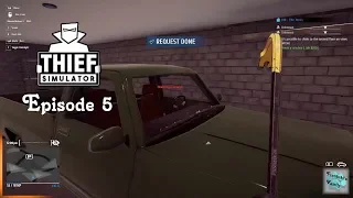 Thief Simulator- Episode 5- We Break The Car Window!!!