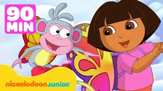 Dora | La fête costumée de Dora et Boots ! 90 minutes | Nickelodeon Jr. France