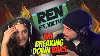 Ren - Down On The Beat (feat. Viktus) REACTION