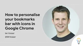 How to personalise your bookmarks bar with icons in Google Chrome