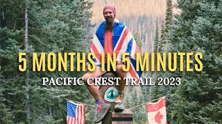 5 months in 5 minutes - Pacific Crest Trail 2023 Highlights