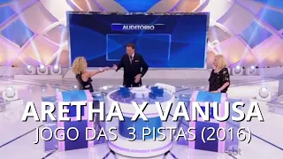 Vanusa X Aretha no Jogo das Três Pistas | Programa Sílvio Santos (2016)