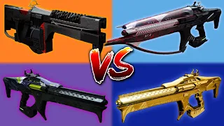 Stormchaser vs Cataclysmic vs Reed's Regret vs Taipan-4FR  (What's the Best Linear Fusion Rifle?)