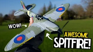 AWESOME Mini Spitfire RC Plane! IDEAL for Beginners! -  Eachine Mini Spitfire