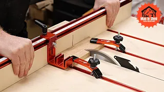 Large Cross Cut Sled. Essential Table Saw Jig.