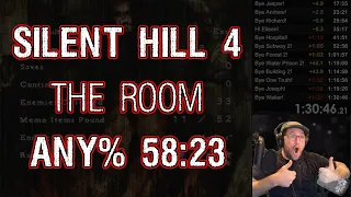 Silent Hill 4 speedrun in 0:58:23 IGT (PS2, Any%)