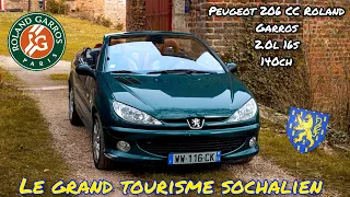 Essai Peugeot 206 CC Roland Garros 2003. 2.0l 16s 140ch/191nm. Le Grand Tourisme sochalien