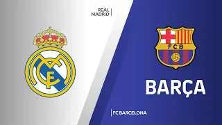 Real Madrid - FC Barcelona Highlights |Turkish Airlines EuroLeague, RS Round 8