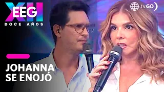 EEG 12 años: Johanna San Miguel se enojó con Cristian y Katia (HOY)