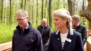 Die BB-H zu Besuch auf dem Baumwipfelpfad "Forest Adventures" in Bad Camberg