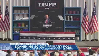 New poll shows Trump top choice for SC GOP voters, Haley overtakes DeSantis