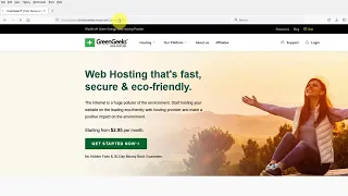 How to Sign Up for Green Geeks Hosting