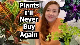 Plants I Should Never Buy Again | I just cant do it