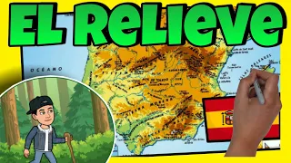 🗻 El RELIEVE de ESPAÑA para NIÑOS de PRIMARIA