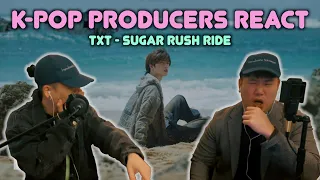 Musicians react & review ♡ TXT - Sugar Rush Ride (MV)
