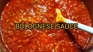 QUICK EASY BOLOGNESE SAUCE RECIPE- #recipe #bolognese #lellaskitchen