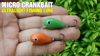 Making Micro Crankbait Handmade