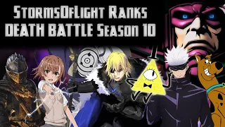 StormsOfLight Ranks DEATH BATTLE Season 10