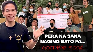 PERA NA SANA NAGING BATO PA... GOODBYE 500K! IT'S A PRANK WITH FR. FIDEL ROURA