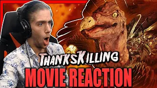 ThanksKilling (2008) MOVIE REACTION!!! (GOBBLE GOBBLE) * First Time Watching*