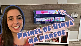 PAINEL DE PAREDE COM PISO /  Painel de tv