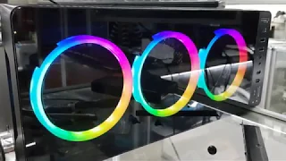 Корпус Frontier mirror fc-mi06a и кулера с RGB подсветкой