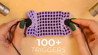 ASMR 100+ Hypnotizing Triggers for 100% Tingles (No Talking)