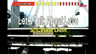 Céline Dion - Let's Talk About Love | Karaoke Version | The Platinum Karaoke | CDST L.U