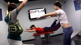 Bella and Dana at iFly